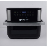 Аерофритюрниця Hoffmans AeroChef Pro HM-792, 15 л, 2400 Вт  подвійний нагрів, 12 програм, сенсорна піч для здорового приготування без олії